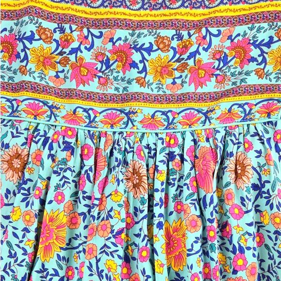 R. Vivimos | Boho Dress with Tassles | Size Small (4/6) - Picture 4 of 5